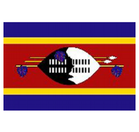 Swaziland Sewn Flag