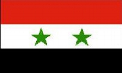 Syria Sewn Flag