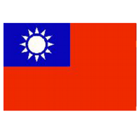 Taiwan Sewn Flag