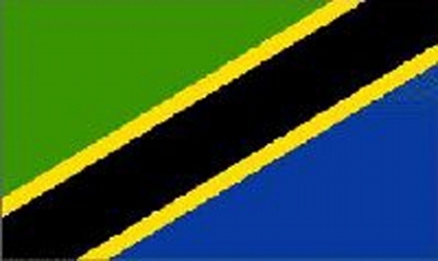 Tanzania Sewn Flag