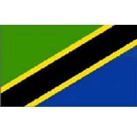 Tanzania Sewn Flag