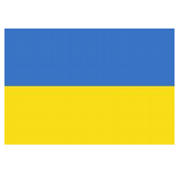 Ukraine Sewn Flag