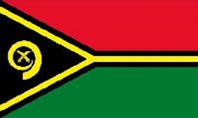 Vanuatu Sewn Flag