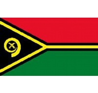 Vanuatu Sewn Flag