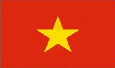 Vietnam Sewn Flag