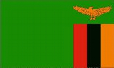 Zambia Sewn Flag