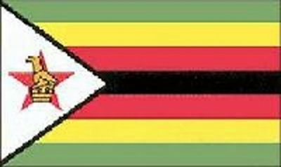 Zimbabwe Sewn Flag