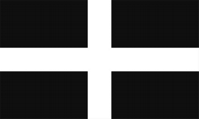 Cornwall Flag British County Flag