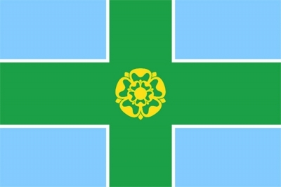 Derbyshire Flag British County Flag