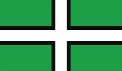 Devon County Flag British County Flag