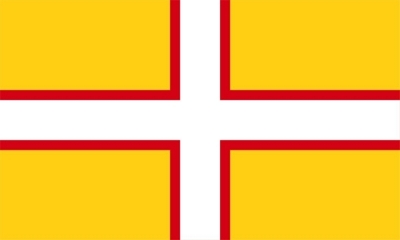 Dorset County Flag British County Flag