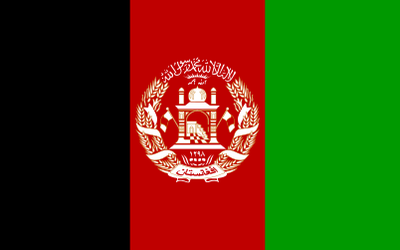 Afghanistan Sewn Flag