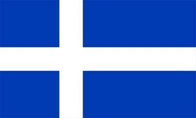 Shetland Flag British County Flag