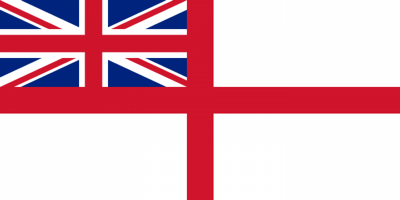 Printed White Ensign 