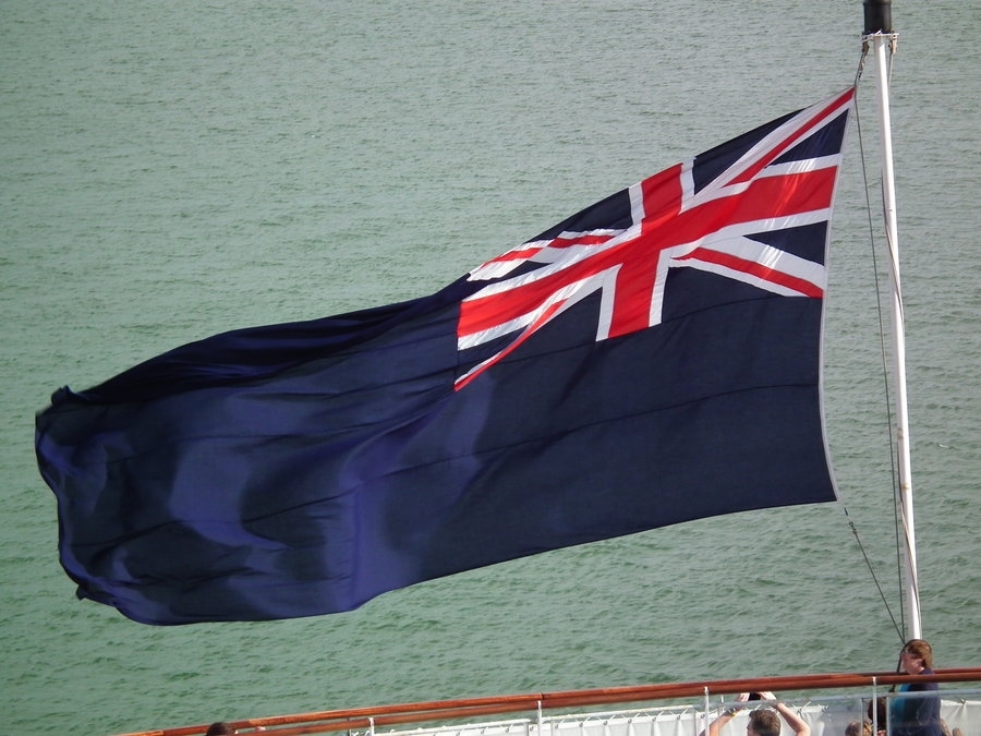 Sewn Blue Ensign South Coast Flagpoles Sewn Blue Ensign South Coast Flagpoles