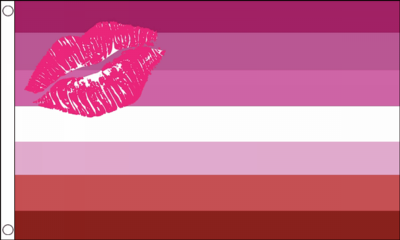 Lipstick Lesbian Flag