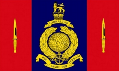 45 Commando Royal Marines Military Flag