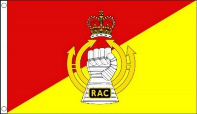 Royal Armoured Corps Military Flag