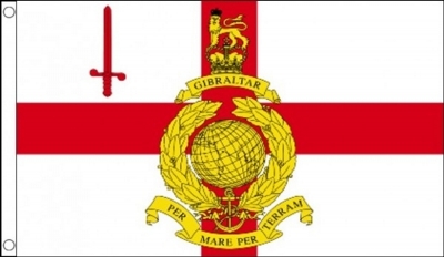 Royal Marines Reserve London Military Flag