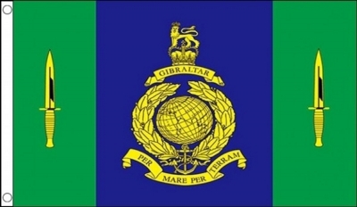 Signals Squadron Royal Marines Military Flag