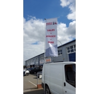 6m Telescopic Aluminium Flagpole