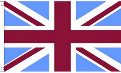 Union Jack Pink and Blue