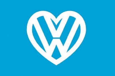I Love VW Pale Blue