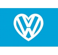 I Love VW Pale Blue